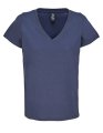 Dames T-Shirt Sols V-Neck Regent French Navy